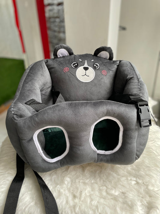 Belt Support Seat-Grey Bear