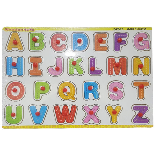 Alphabets Learning ABC Line Wooden Puzzle